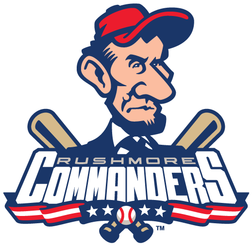 Lincoln Crushmore Commanders Mascot Logo