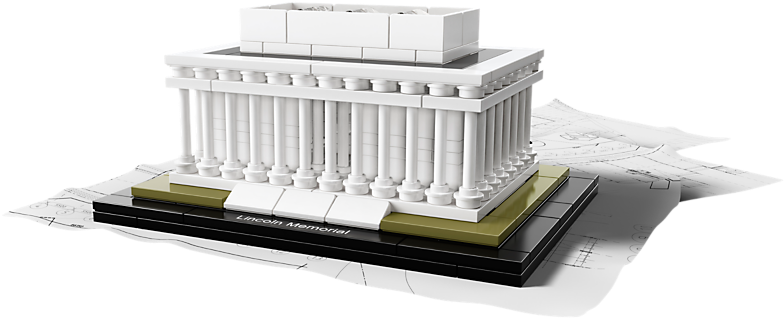 Lincoln Memorial Modelon Blueprints