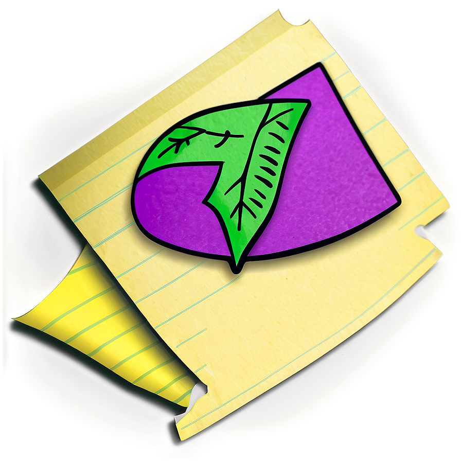 Lined Post It Note Png 85