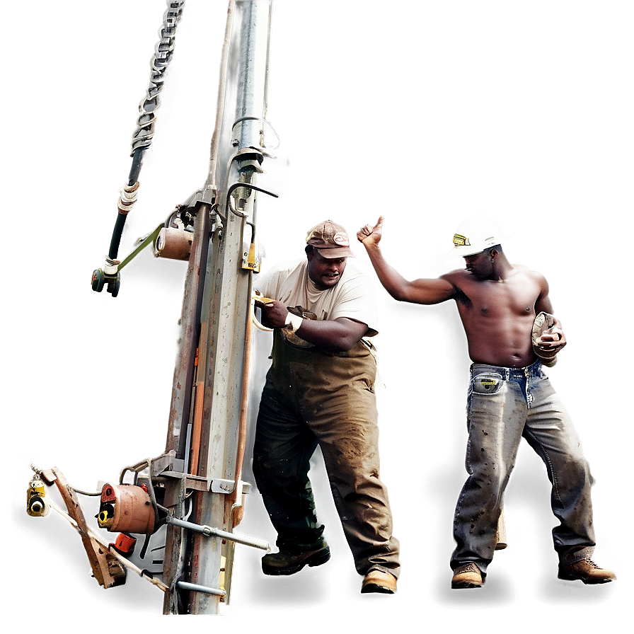 Lineman Work Camaraderie Png 61