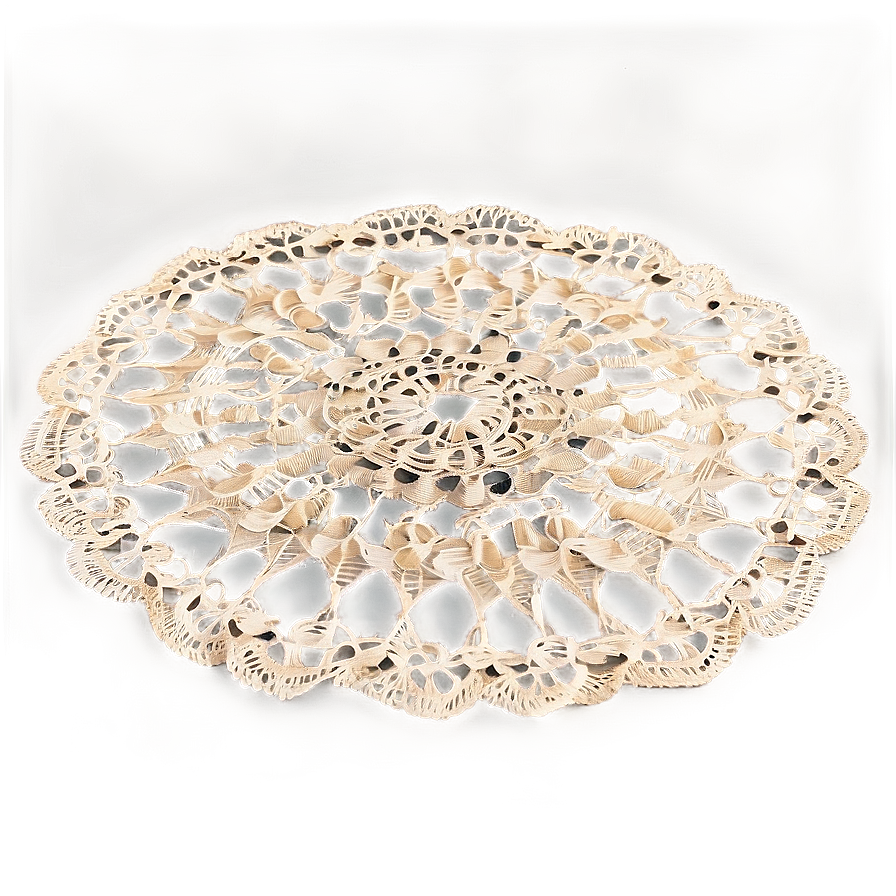 Linen Doily Texture Png 49