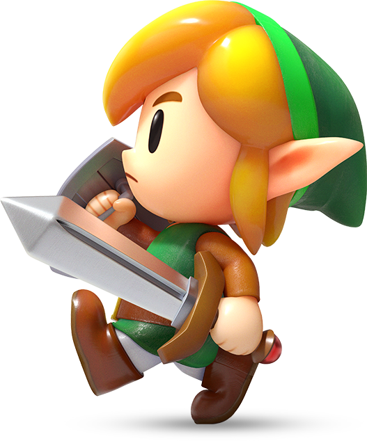 Link Action Pose Zelda Character