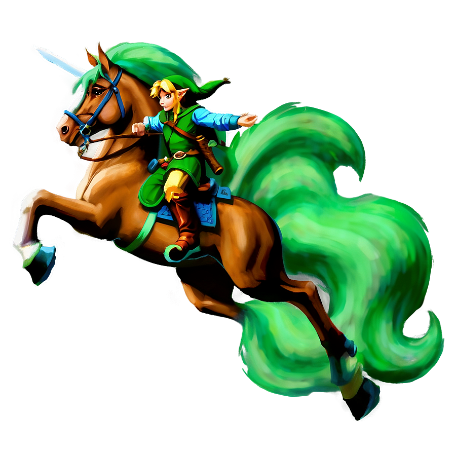 Link And Epona Png Okk