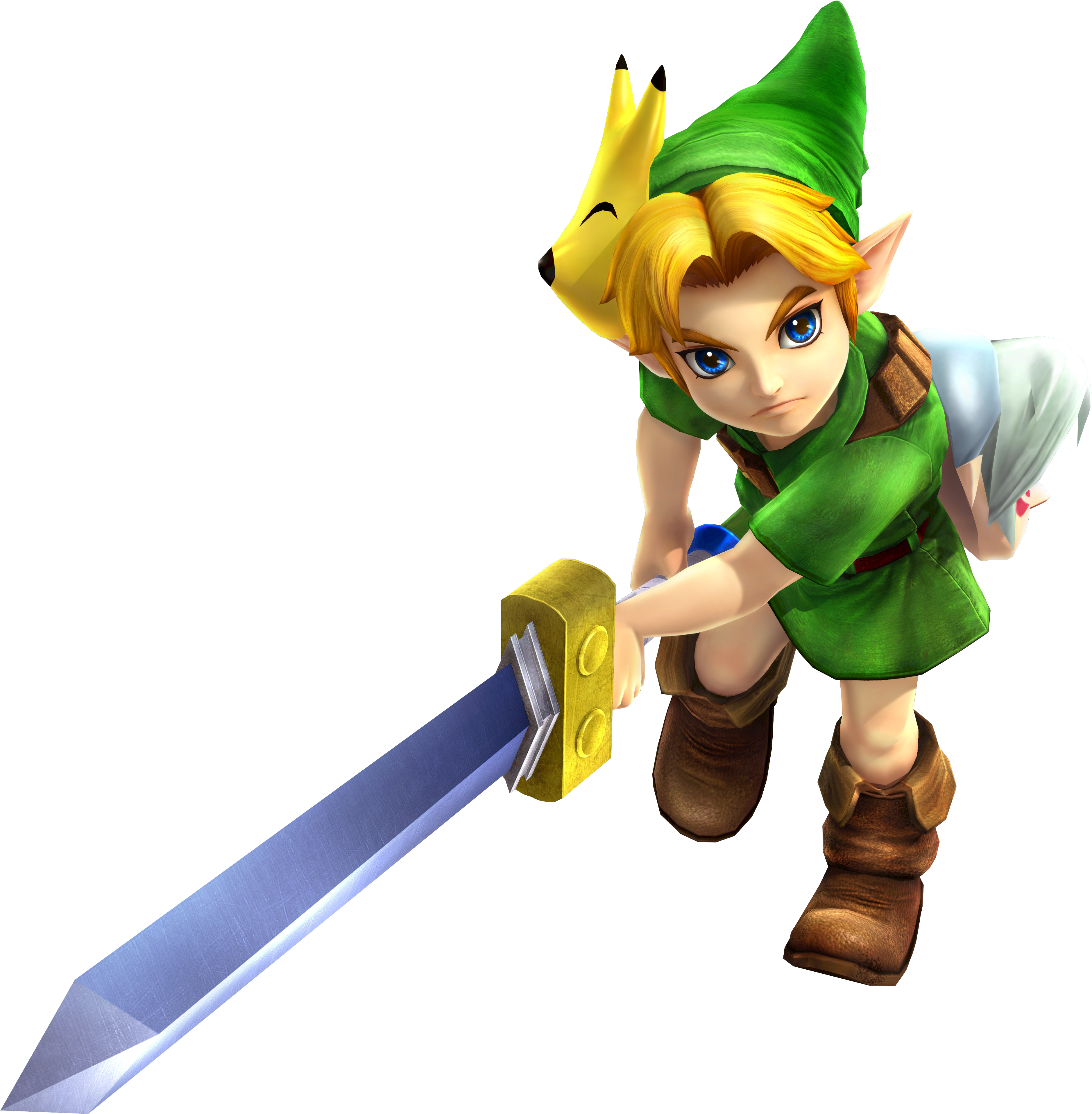 Link With Master Swordand Navi