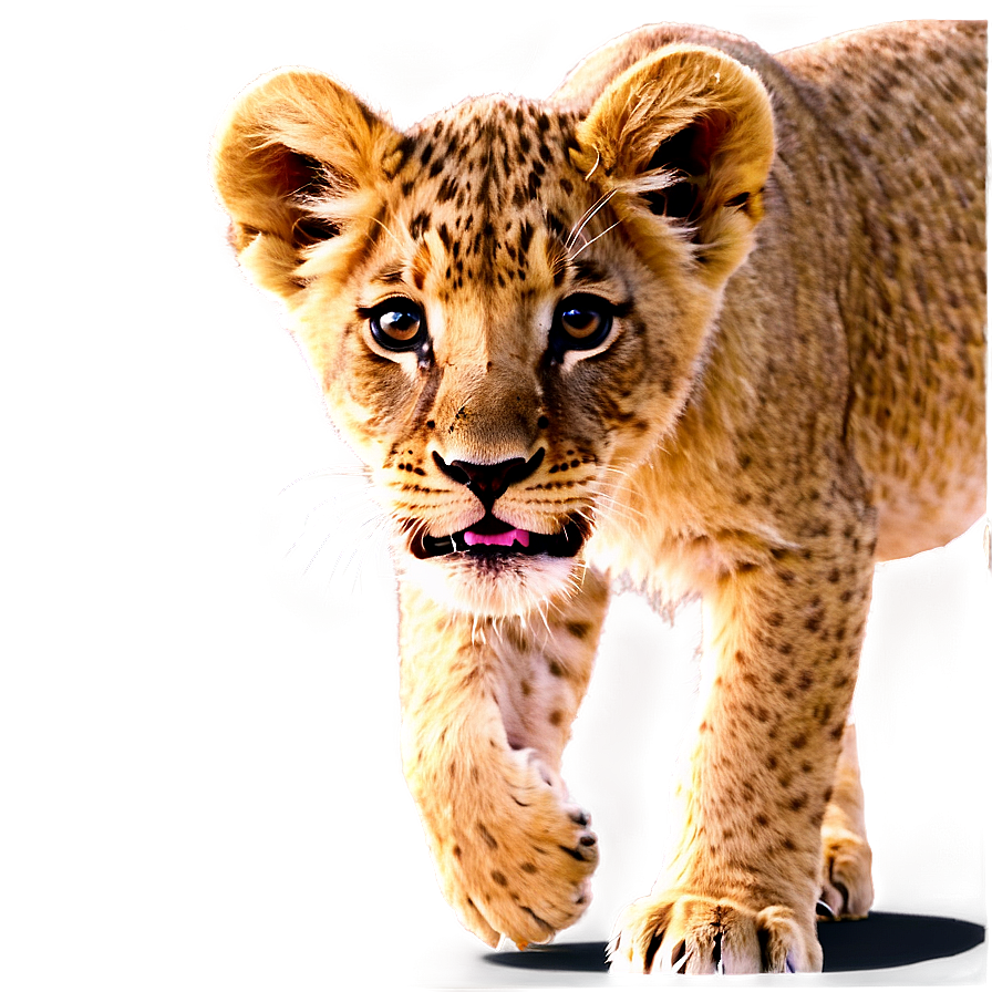 Lion Cub Adorable Png Gms24