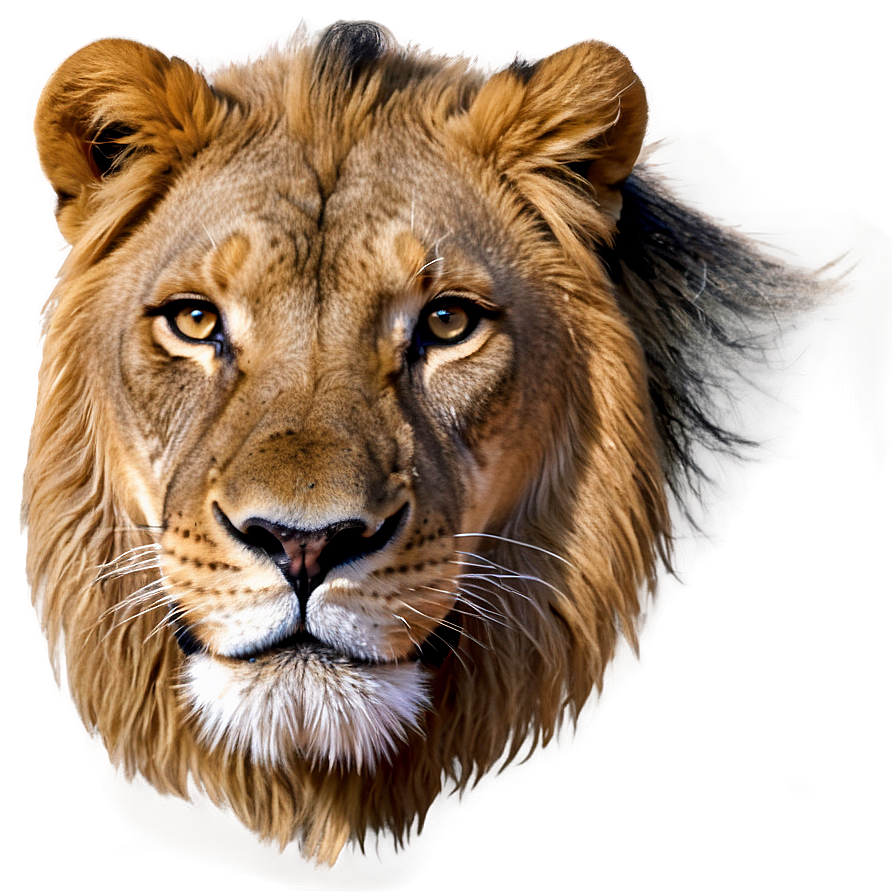 Lion Face With Scar Png Ntp35