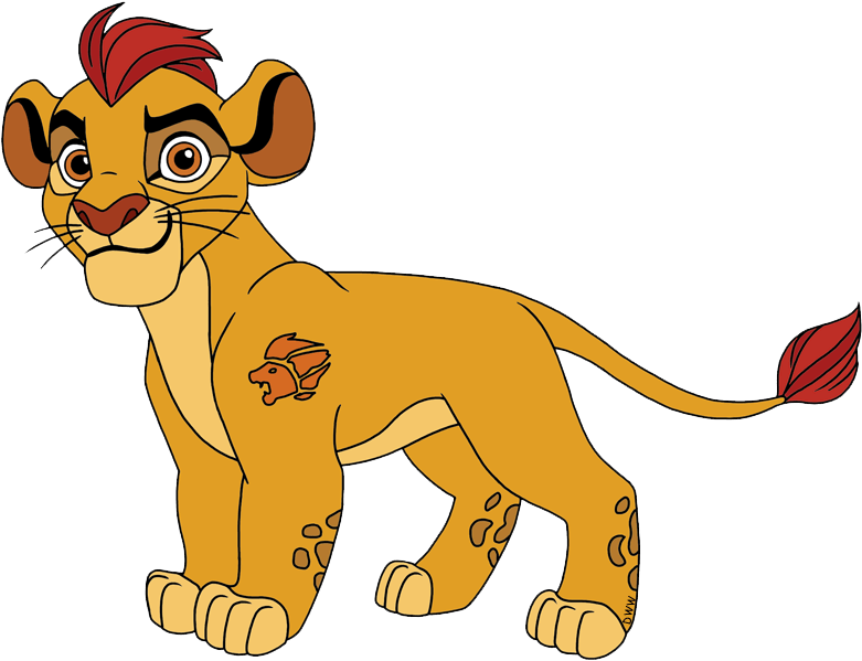 Lion Guard Animated Character