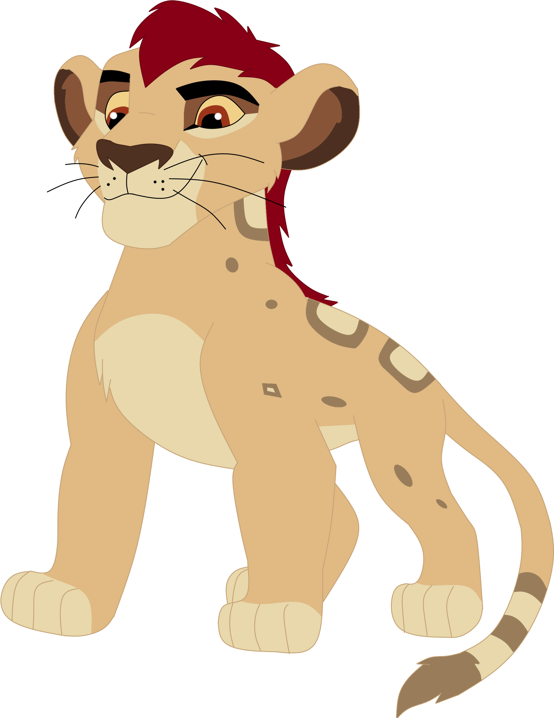 Lion Guard Animated Character