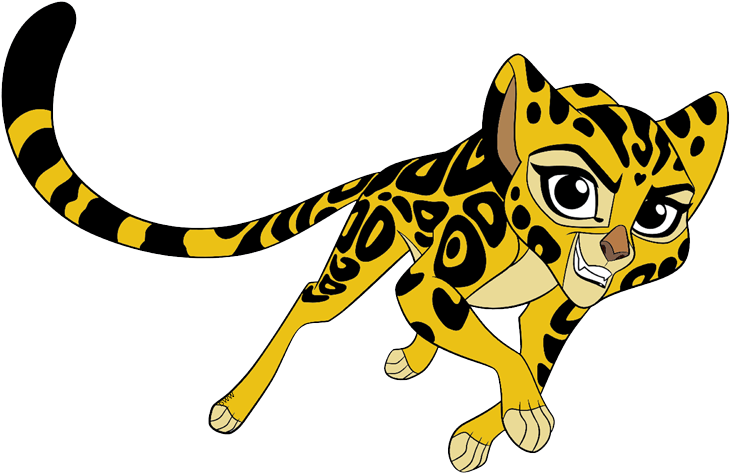 Lion Guard Animated Cheetah Character