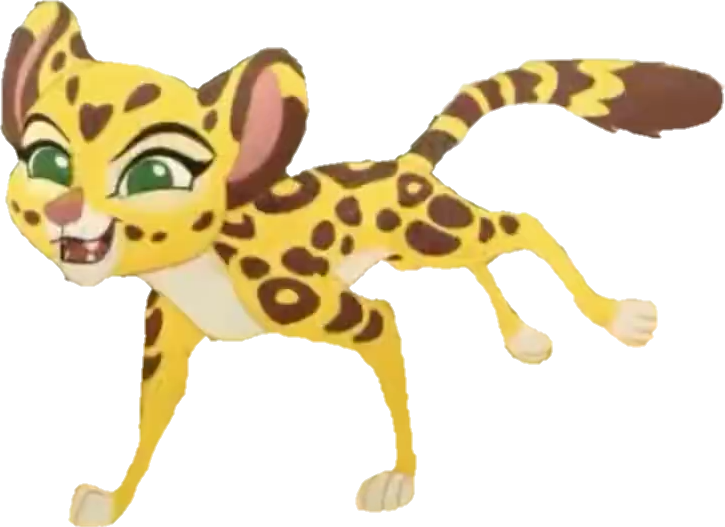 Lion Guard Animated Cheetah Character