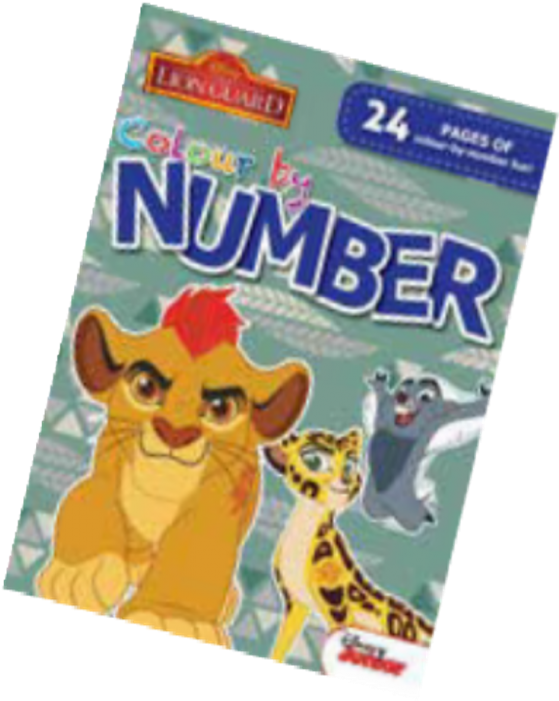 Lion Guard Colorby Number Activity Book