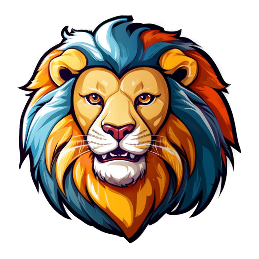 Lion Mascot Logo Png Yif32