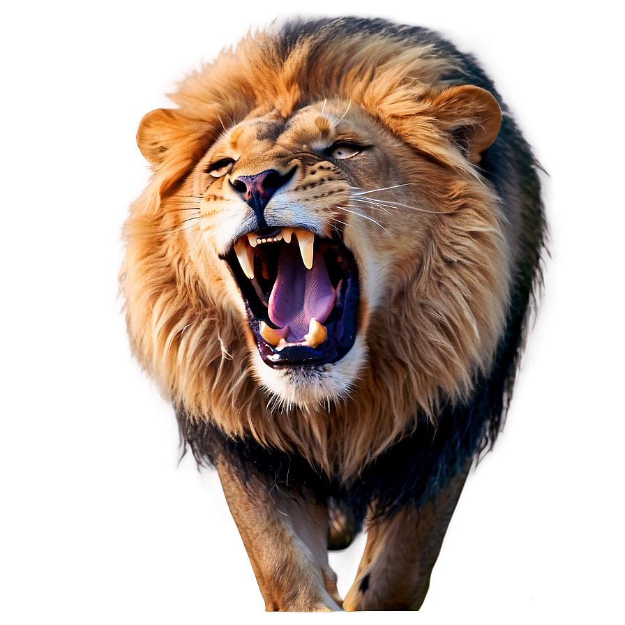 Lion Roaring Loud Png Txg