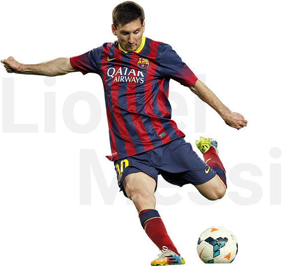 Lionel Messi F C Barcelona Action Shot