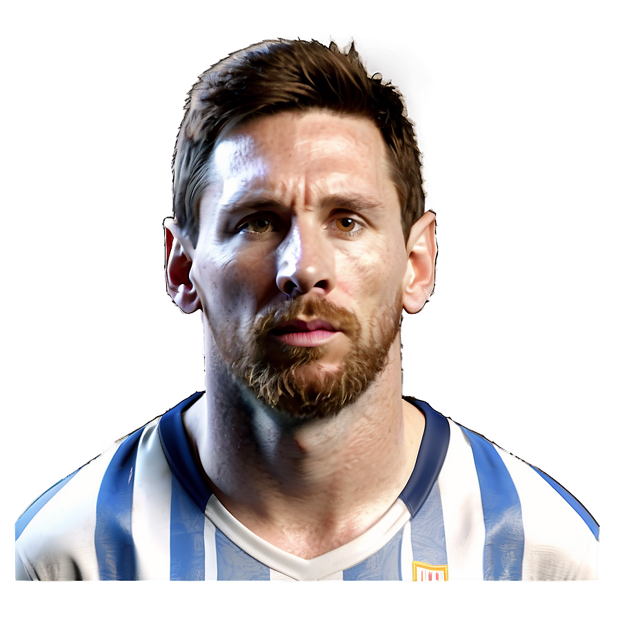 Lionel Messi Head Shot Png Flk32