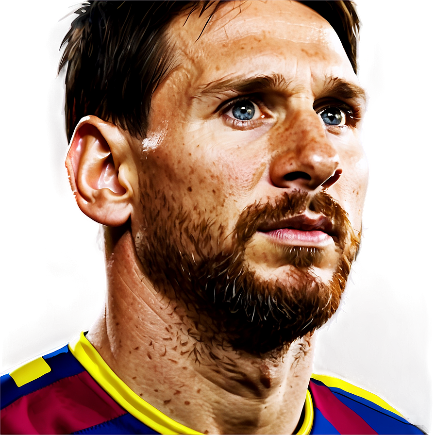 Lionel Messi Portrait Png 29