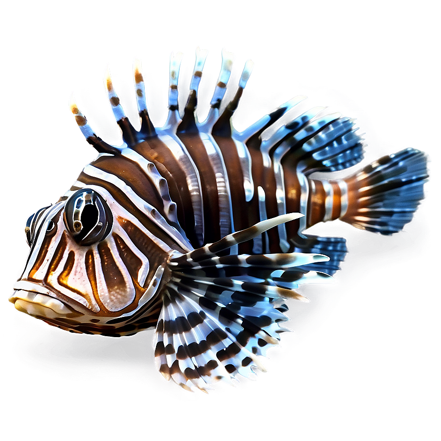 Lionfish Marine Life Png Vac