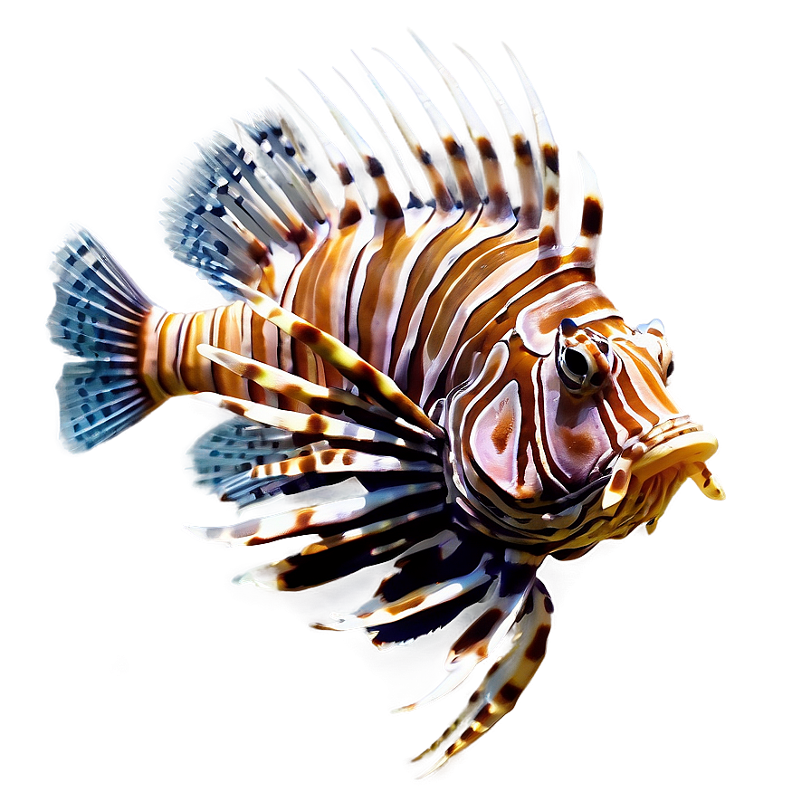 Lionfish Vector Art Png Map