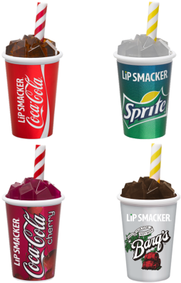 Lip Smacker Soda Cup Designs