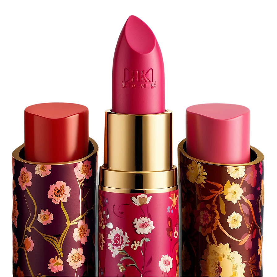 Lipstick In Floral Case Png Hqd80