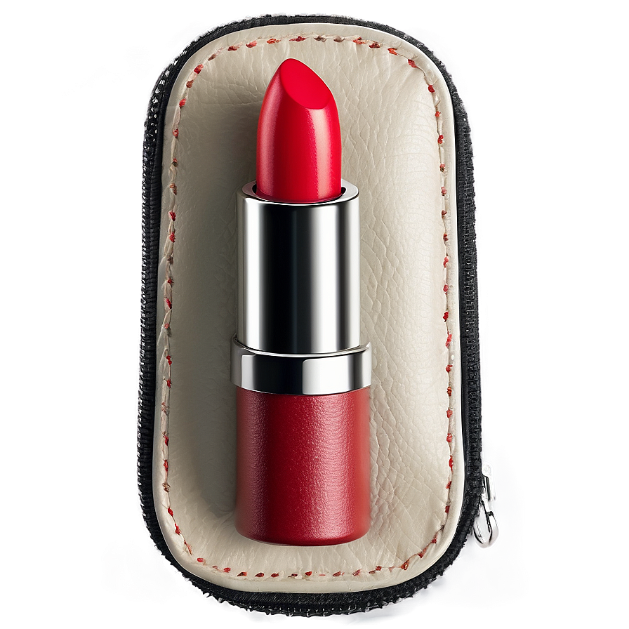 Lipstick In Leather Pouch Png 74