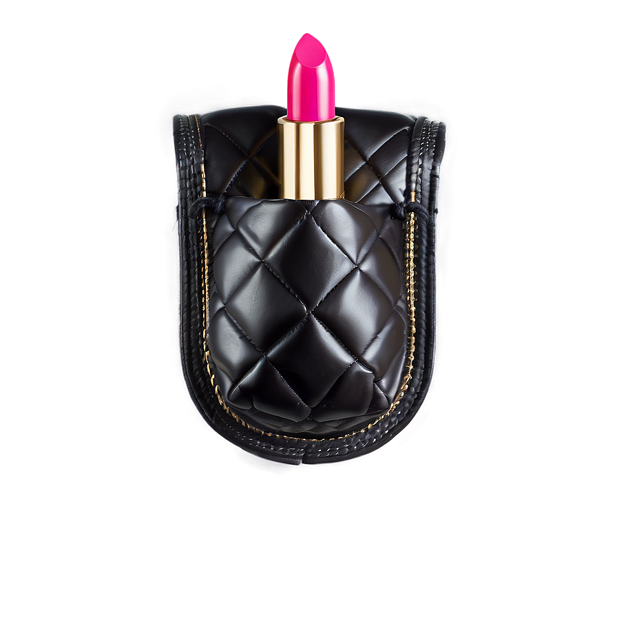 Lipstick In Leather Pouch Png Edm43