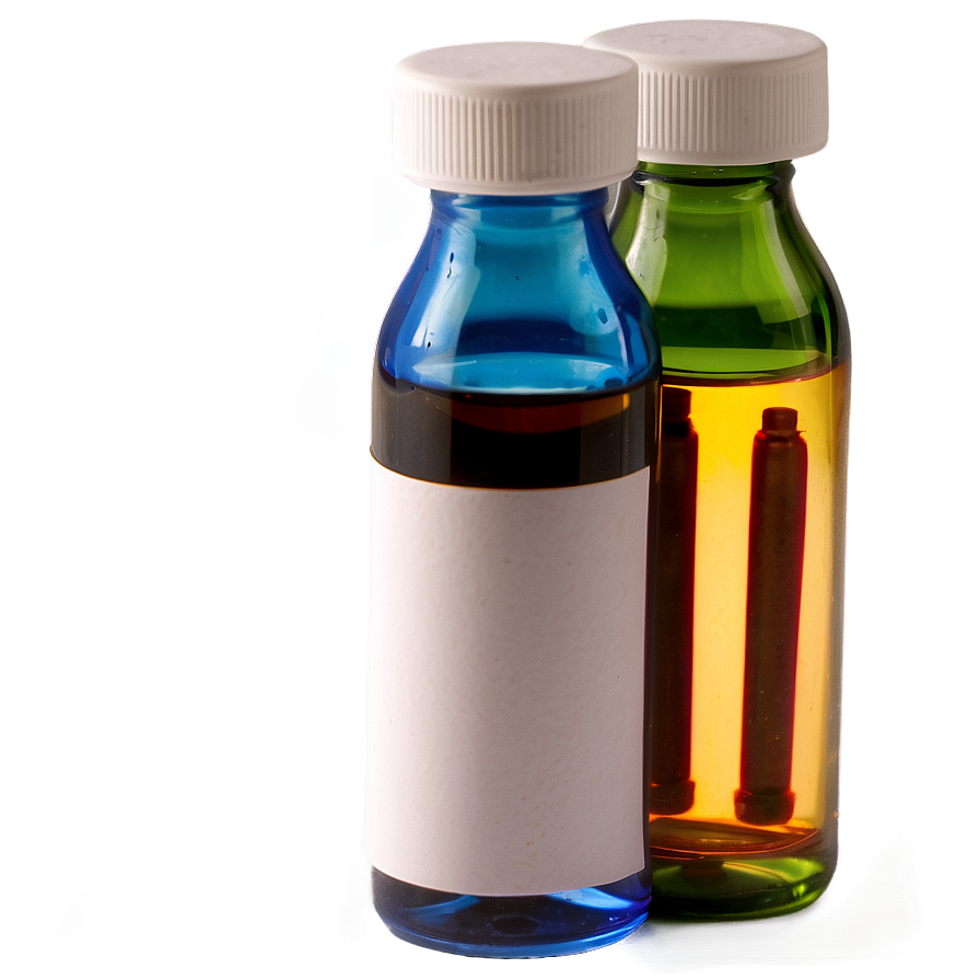 Liquid Medicine Bottle Png 41