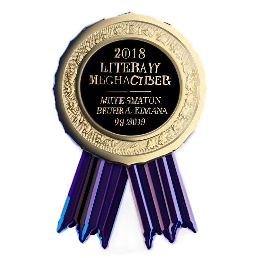 Literary Award Medal Png Vuf