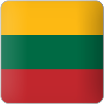 Lithuanian Flag Graphic