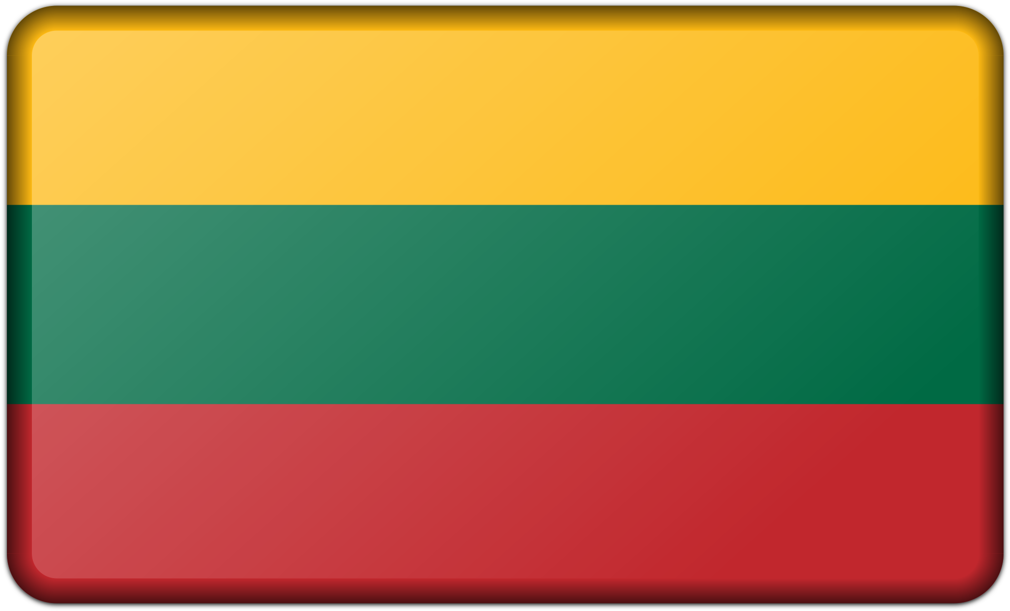 Lithuanian Flag Graphic