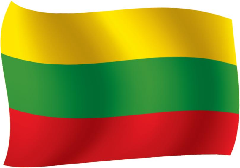 Lithuanian Flag Waving