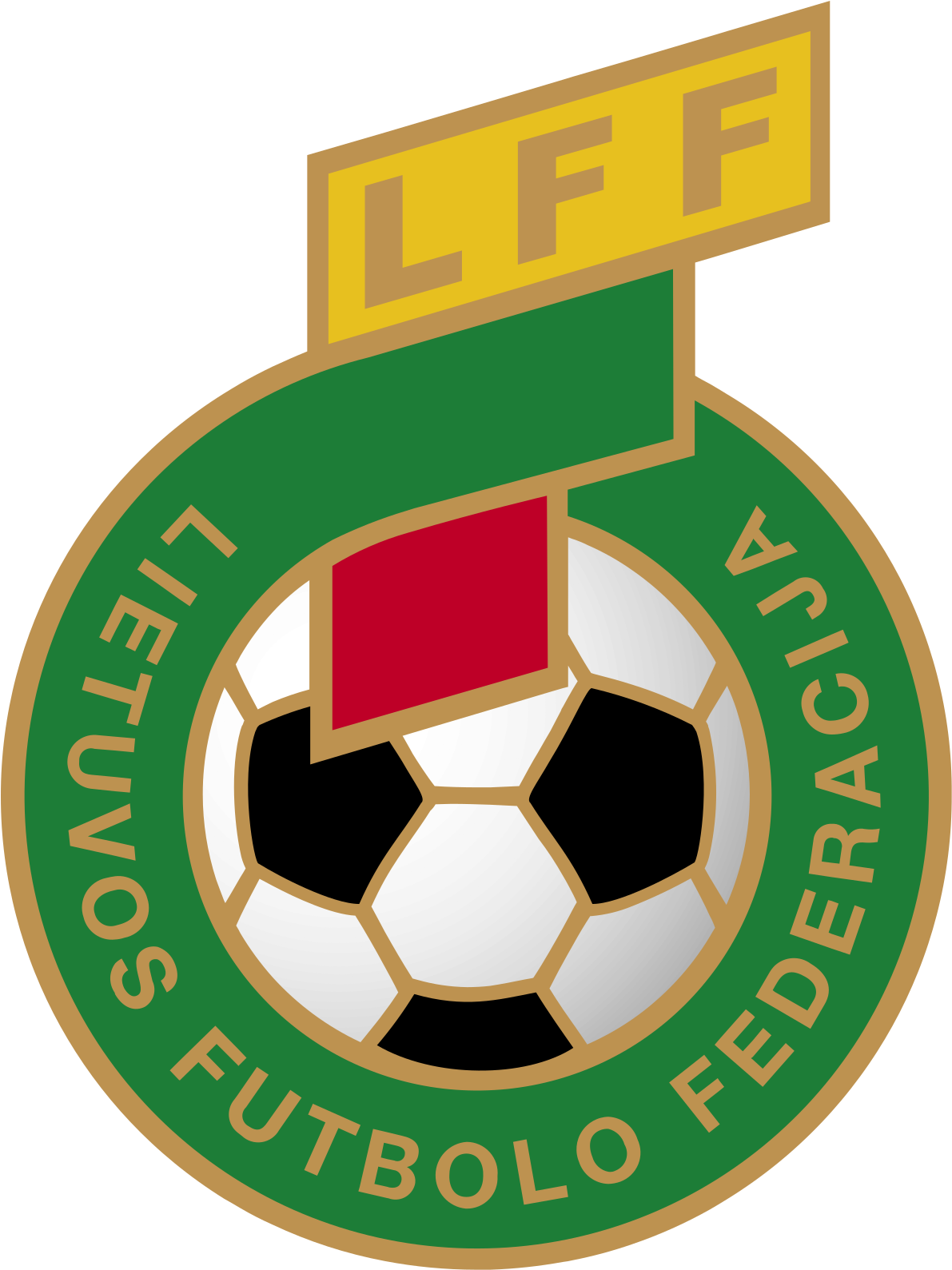 Lithuanian Football Federation Logo