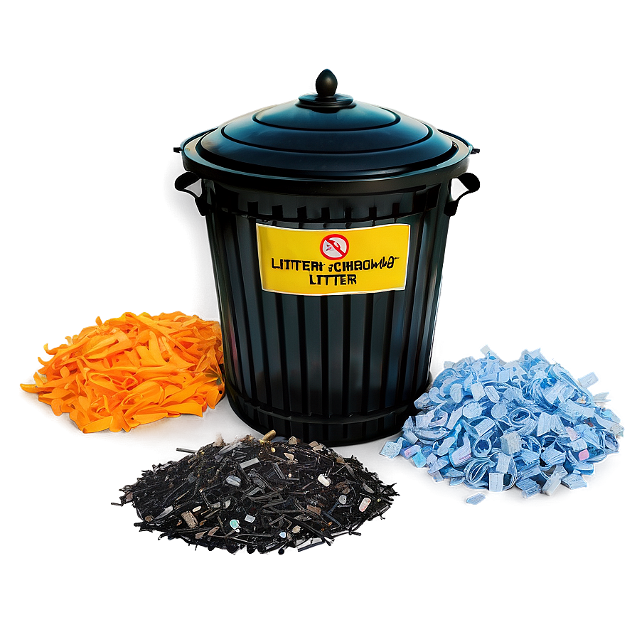 Litter Bin Full Png 06212024