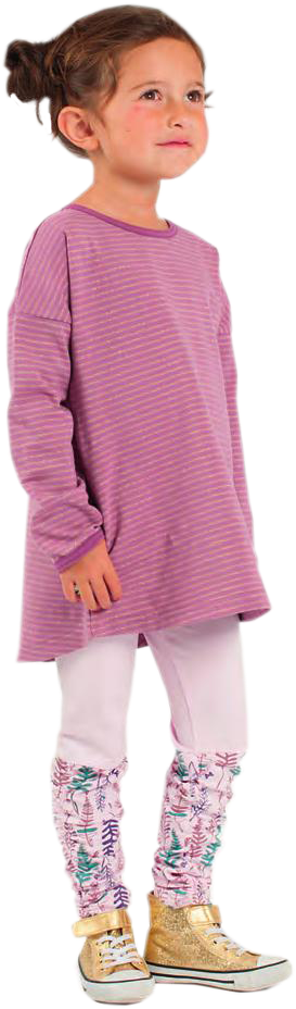 Little Girl In Purple Tunic And Floral Leggings.png