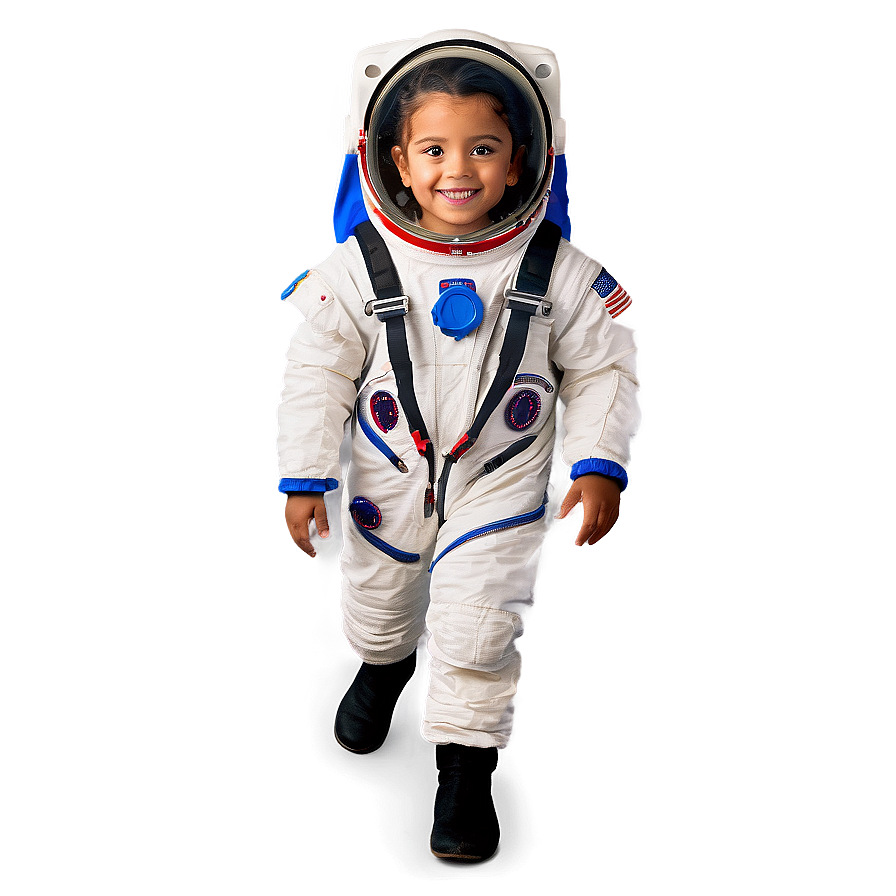 Little Kid In Astronaut Suit Png 14