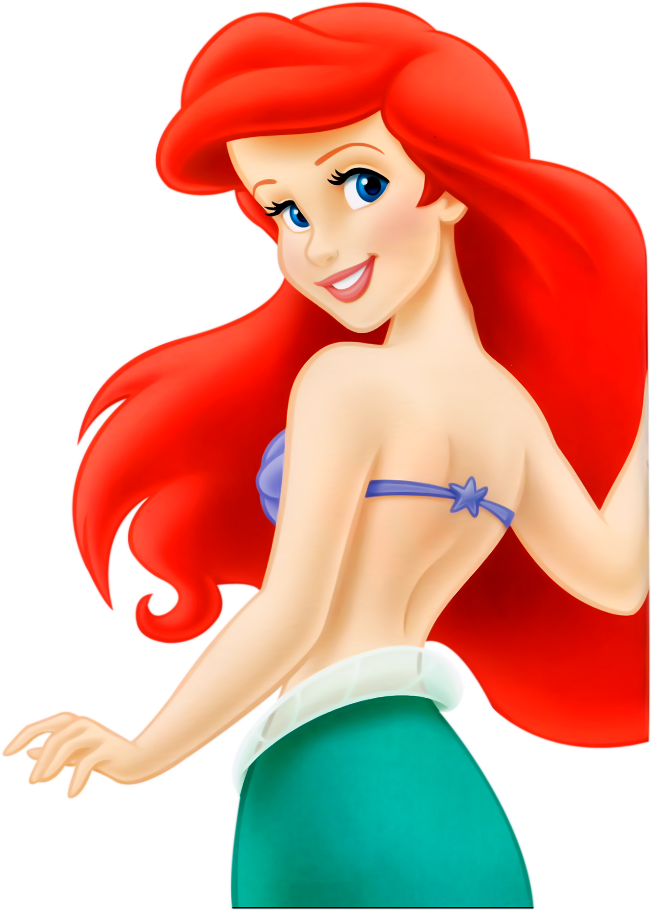 Little Mermaid Ariel Character Illustration