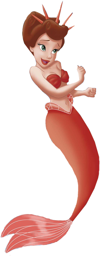 Little Mermaid Character Pose