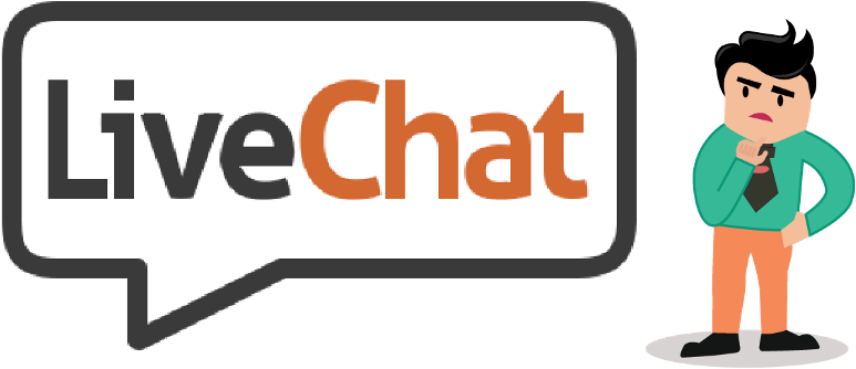 Live Chat Service Concept Illustration