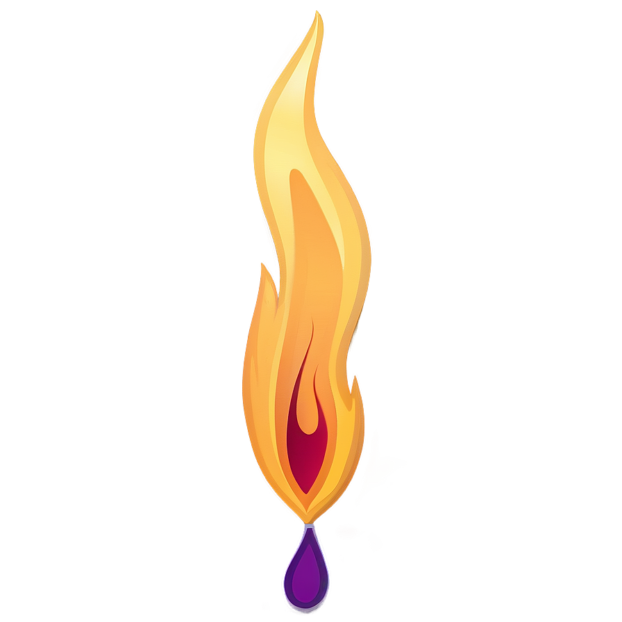 Lively Flame Cartoon Png Doj