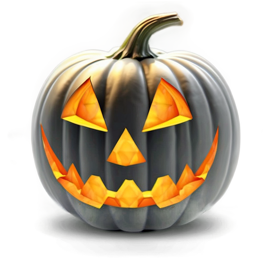 Lively Pumpkin Outline Expression Png Mud34