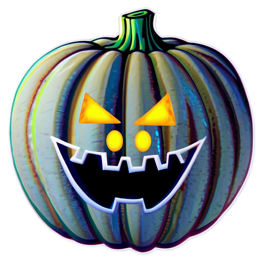 Lively Pumpkin Outline Expression Png Txb