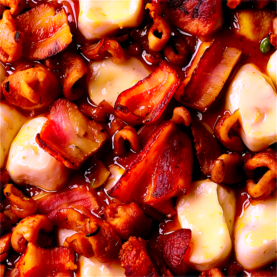 Loaded Poutine With Bacon Bits Png Hks