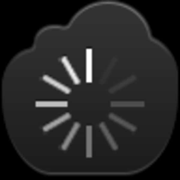 Loading Icon Spinning Cloud