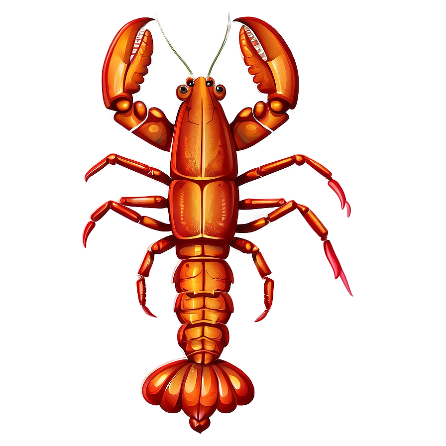 Lobster Art Png Nng