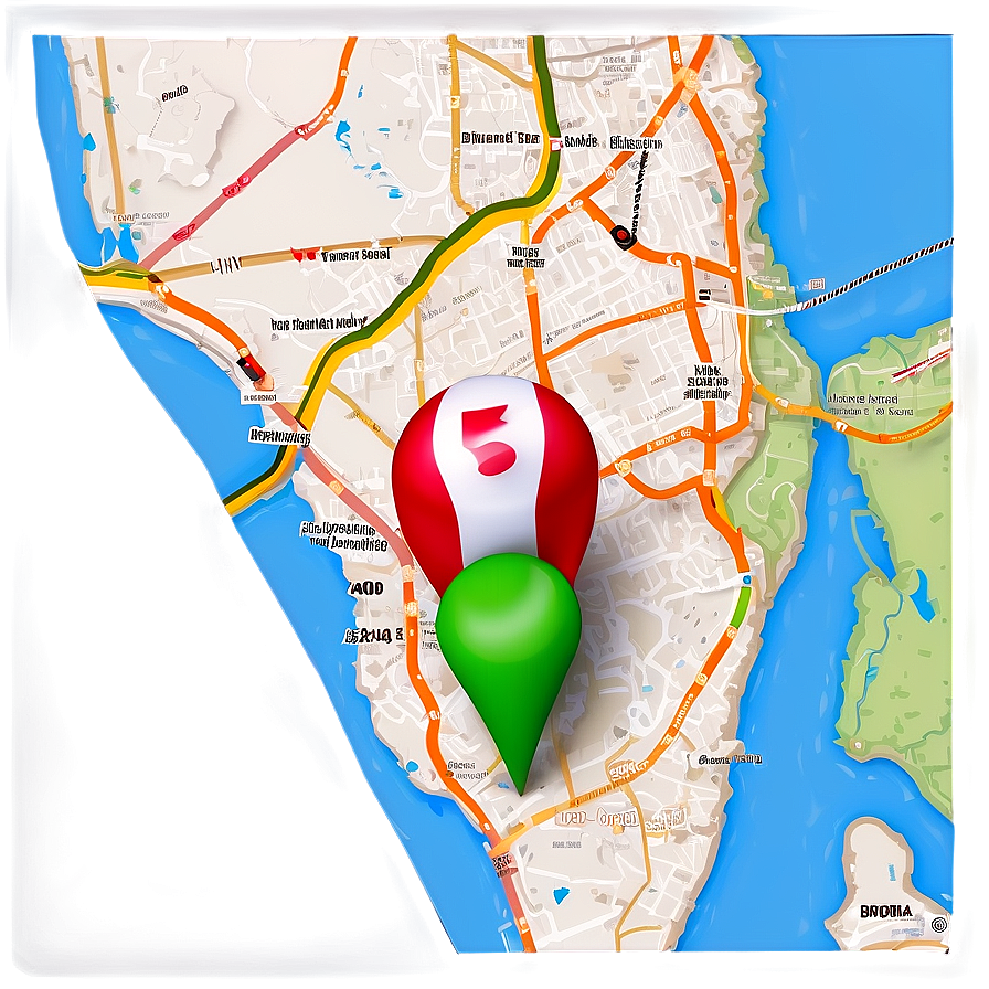 Location Pin And Map Png 26