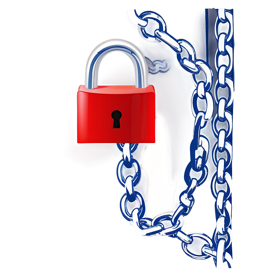 Lock And Chain Png 05242024