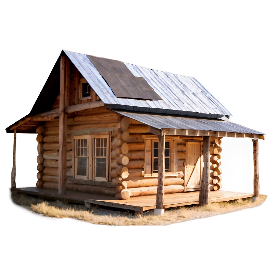 Log Cabin Farmhouse Charm Png 06122024