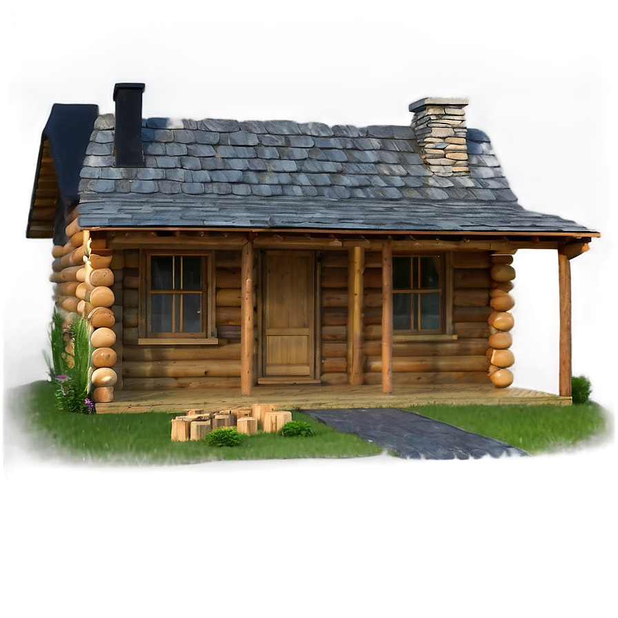 Log Cabin In The Woods Png Rta