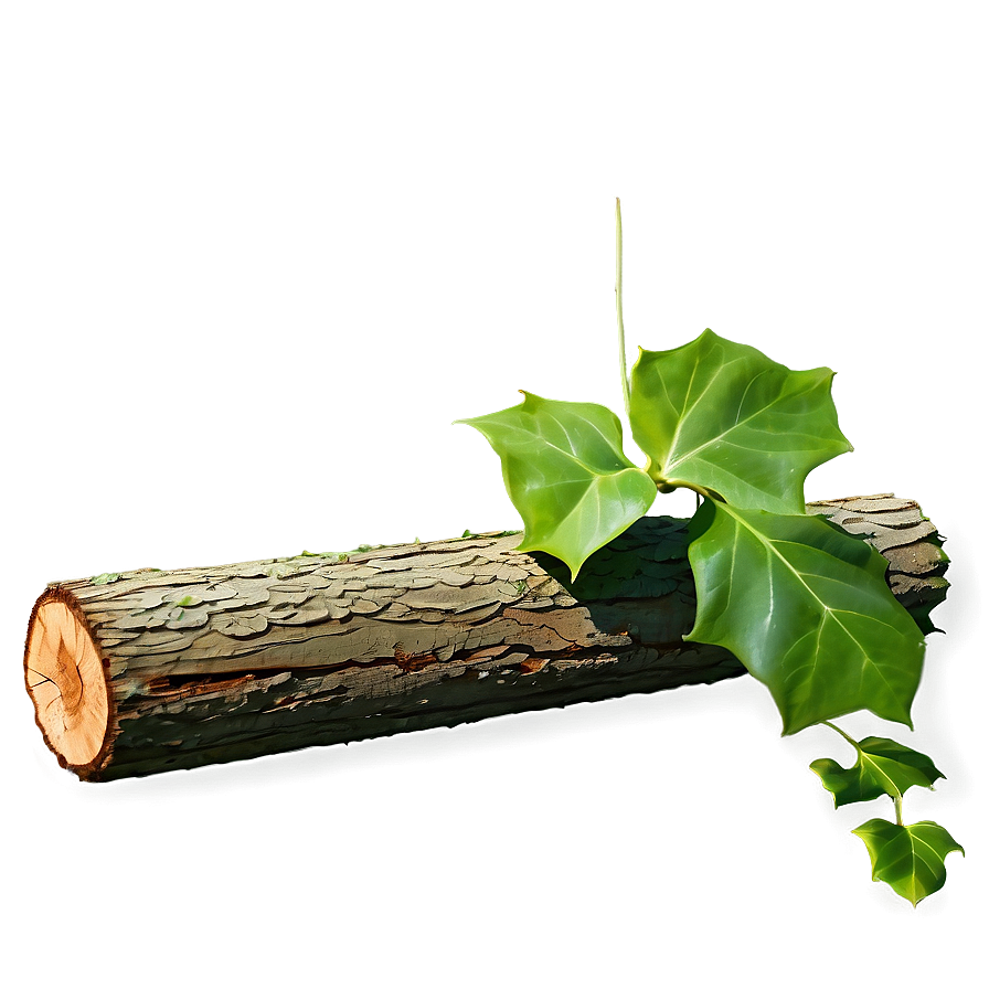 Log With Ivy Png Wfa95
