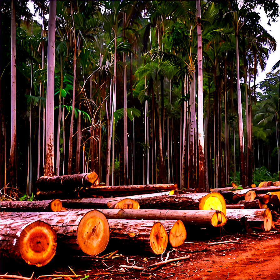 Logging Industry And Deforestation Png Xhc